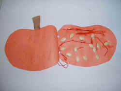 Pumpkin book fall craft