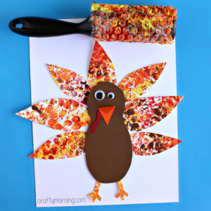 Bubble-wrap-turkey-craft